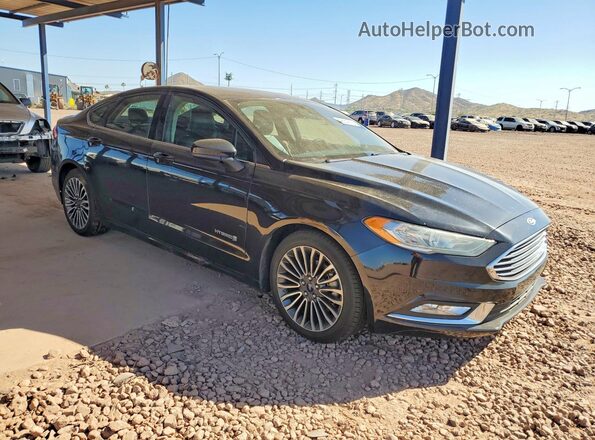 3FA6P0LU6JR139190 2018 FORD FUSION Black 