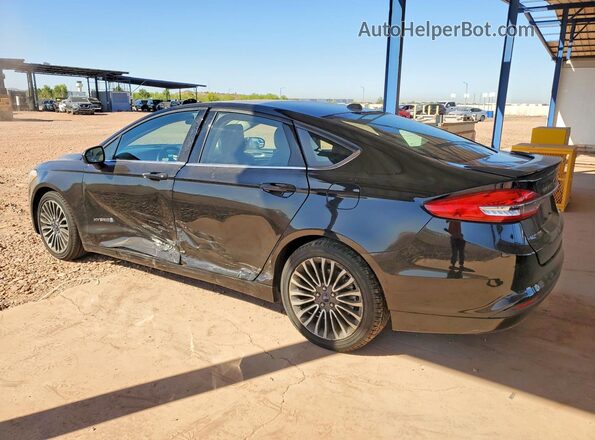 3FA6P0LU6JR139190 2018 FORD FUSION Black 