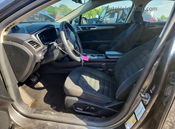 3FA6P0LU6JR160069 2018 FORD FUSION Серый Вид салона спереди