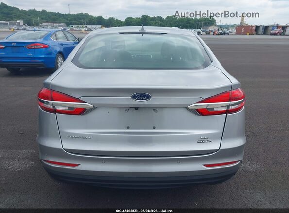 3FA6P0LU6LR260577 2020 FORD FUSION Silver 