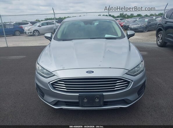 3FA6P0LU6LR260577 2020 FORD FUSION Silver 