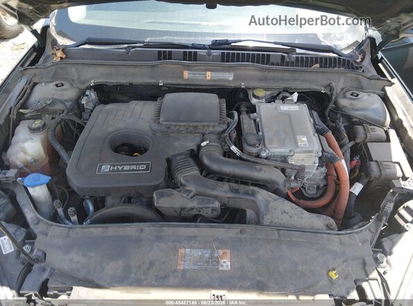3FA6P0LU7GR175561 2016 FORD FUSION HYBRID Gray უკანა ხედი