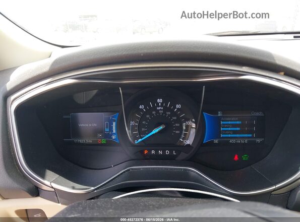 3FA6P0LU7GR318539 2016 FORD FUSION HYBRID Black Rear seats view
