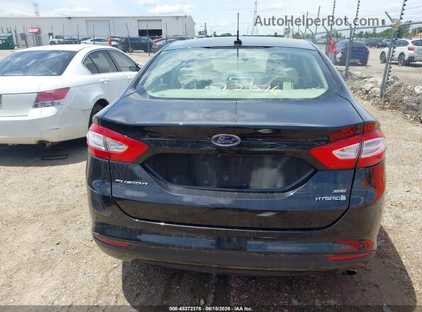 3FA6P0LU7GR318539 2016 FORD FUSION HYBRID Black 