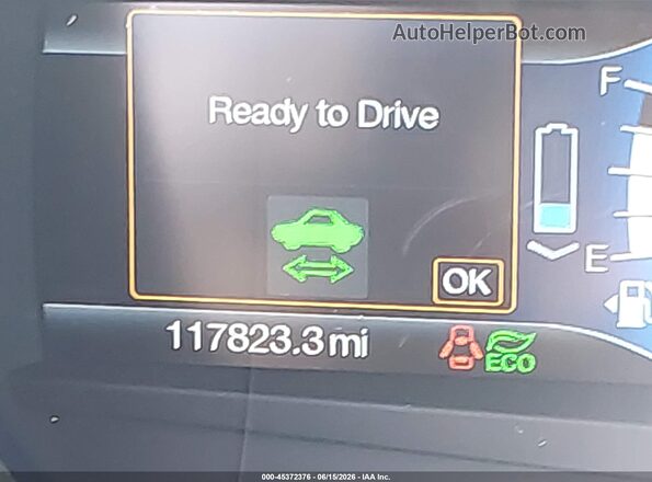 3FA6P0LU7GR318539 2016 FORD FUSION HYBRID Black 