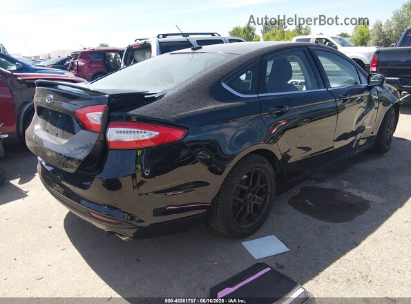 3FA6P0LU7GR356157 2016 FORD FUSION HYBRID Black Tył prawy