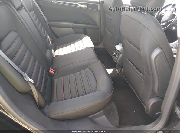 3FA6P0LU7GR356157 2016 FORD FUSION HYBRID Black Widok naklejki z numerem VIN