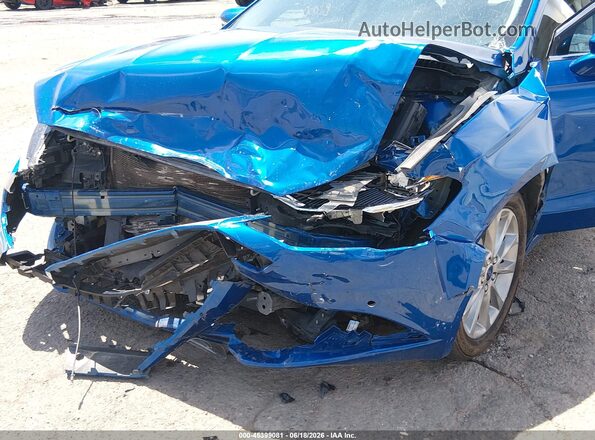 3FA6P0LU7HR190451 2017 FORD FUSION HYBRID Blue Դիմացի տեսք