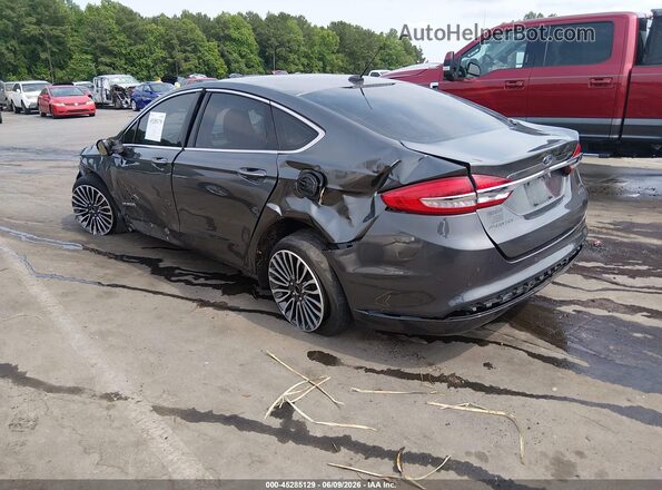 3FA6P0LU7HR267013 2017 FORD FUSION HYBRID Gray Հետևի ձախ