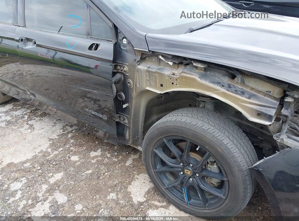 3FA6P0LU7HR287018 2017 FORD FUSION HYBRID Black Front view