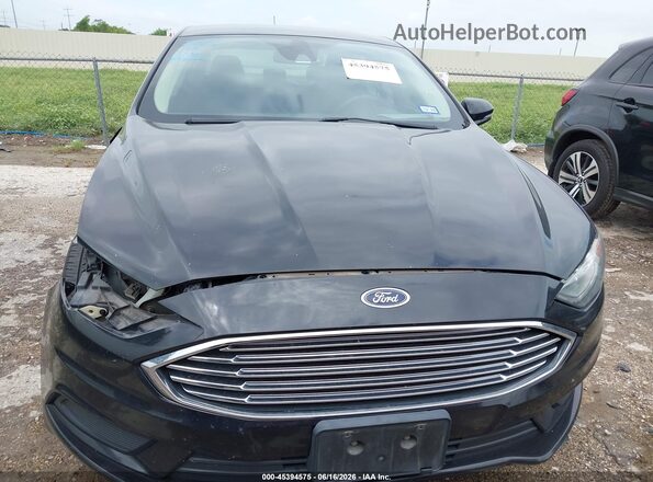 3FA6P0LU7HR287018 2017 FORD FUSION HYBRID Black Rear interior view