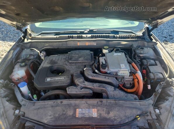 3FA6P0LU7HR325539 2017 FORD FUSION Gray Вид задньої частини салону