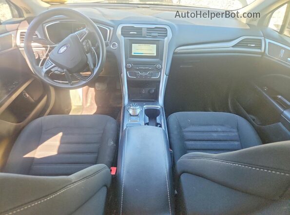 3FA6P0LU7HR325539 2017 FORD FUSION Gray Вид панелі приладів