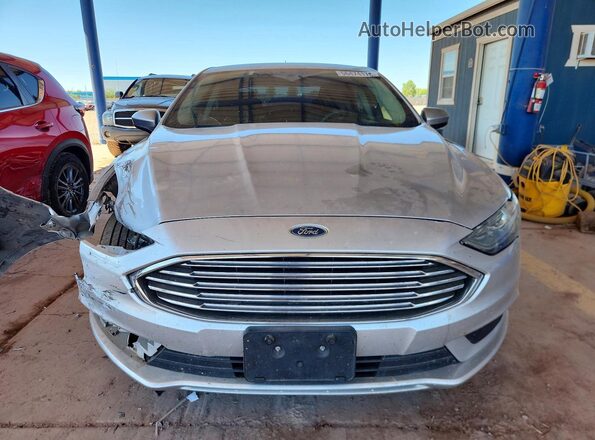 3FA6P0LU7HR374062 2017 FORD FUSION Silver 