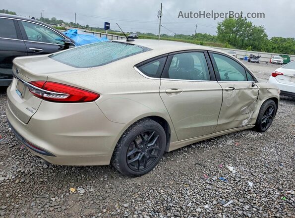 3FA6P0LU7HR385529 2017 FORD FUSION Gold 
