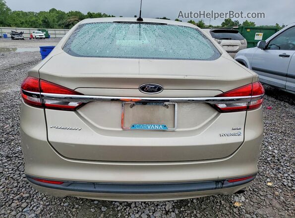 3FA6P0LU7HR385529 2017 FORD FUSION Gold 