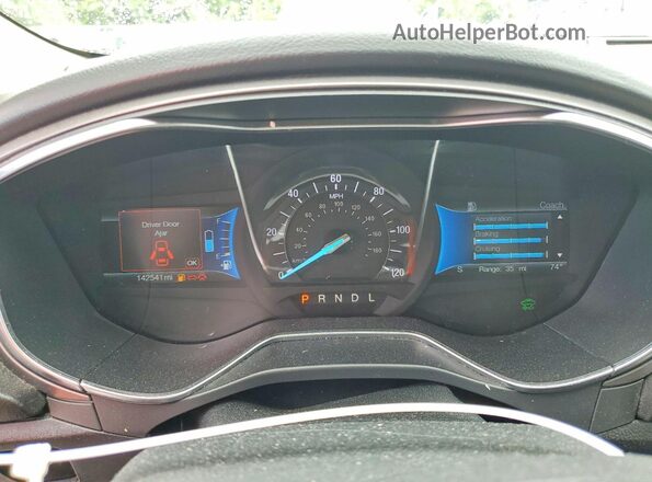 3FA6P0LU7HR385529 2017 FORD FUSION Gold 