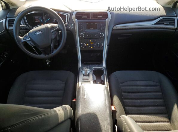 3FA6P0LU7HR400563 2017 FORD FUSION White წინა პანელის ხედი