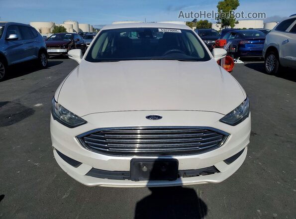 3FA6P0LU7HR400563 2017 FORD FUSION White წინა ხედი