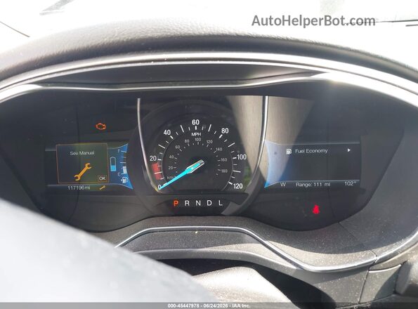 3FA6P0LU7JR173462 2018 FORD FUSION HYBRID Gray უკანა სავარძლების ხედი