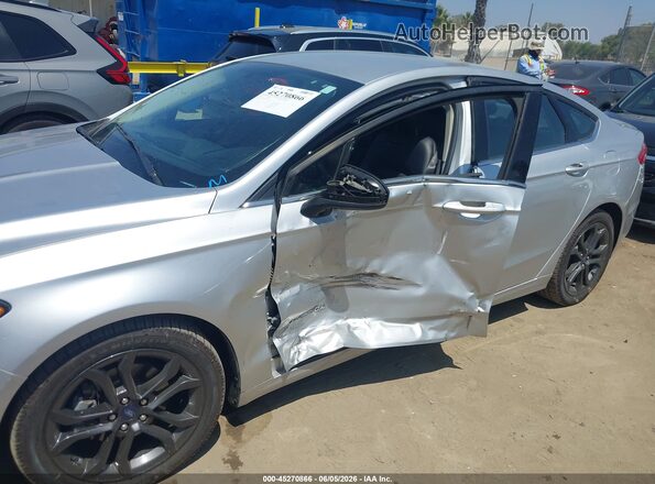 3FA6P0LU7JR281175 2018 FORD FUSION HYBRID Silver Դիմացի տեսք
