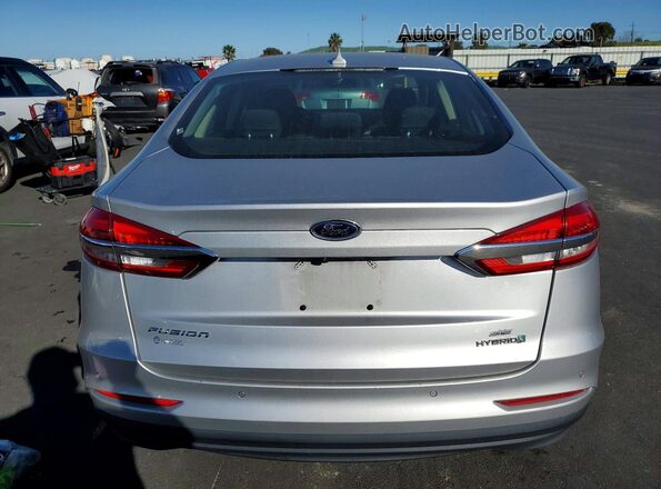 3FA6P0LU7KR179182 2019 FORD FUSION Silver Vista trasera