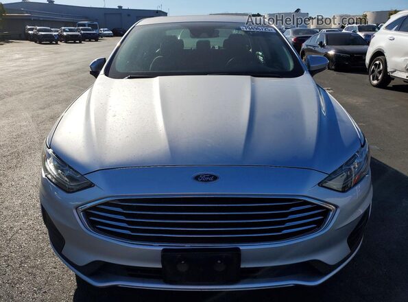 3FA6P0LU7KR179182 2019 FORD FUSION Silver Vista frontal