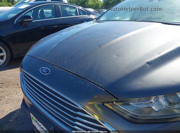 3FA6P0LU7KR253054 2019 FORD FUSION HYBRID Gray Դիմացի տեսք