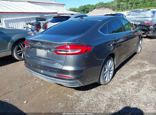 3FA6P0LU7KR253054 2019 FORD FUSION HYBRID Gray Հետևի աջ