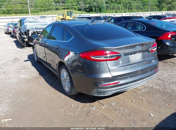 3FA6P0LU7KR253054 2019 FORD FUSION HYBRID Gray Հետևի ձախ