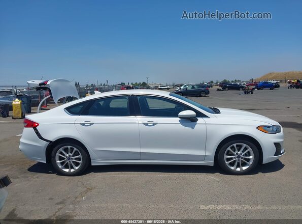 3FA6P0LU7LR172024 2020 FORD FUSION White უკანა სალონის ხედი