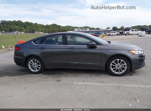 3FA6P0LU7LR197019 2020 FORD FUSION Gray 