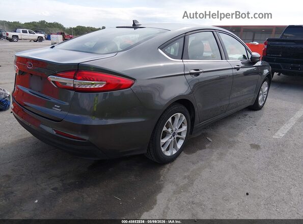 3FA6P0LU7LR197019 2020 FORD FUSION Gray 