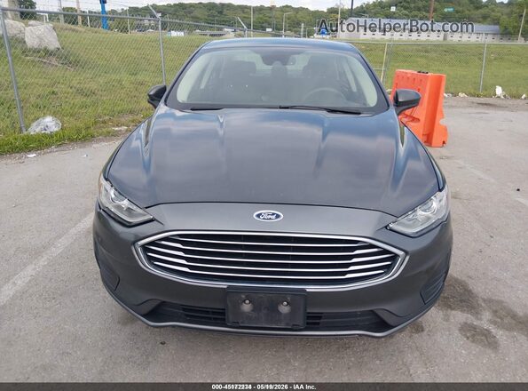 3FA6P0LU7LR197019 2020 FORD FUSION Gray 