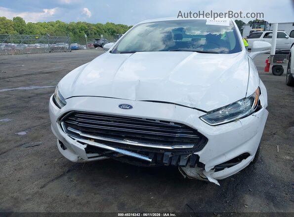 3FA6P0LU8GR169929 2016 FORD FUSION HYBRID White Vista del cuadro de instrumentos