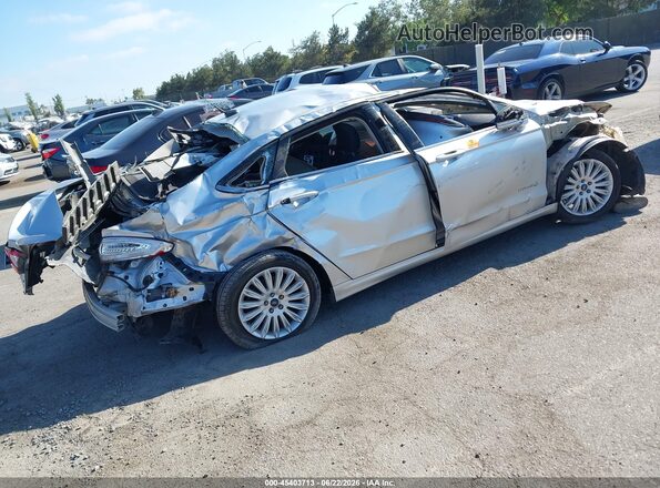 3FA6P0LU8GR305007 2016 FORD FUSION HYBRID Silver Հետևի աջ