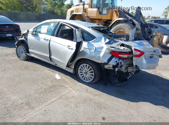 3FA6P0LU8GR305007 2016 FORD FUSION HYBRID Silver Հետևի ձախ