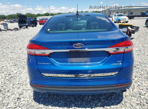 3FA6P0LU8HR166112 2017 FORD FUSION Синий 