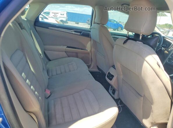3FA6P0LU8HR166112 2017 FORD FUSION Синий 