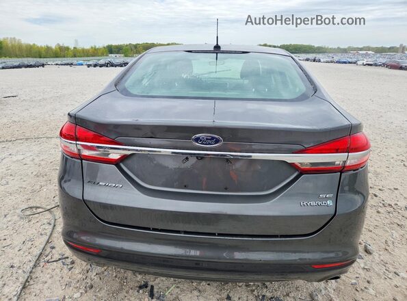 3FA6P0LU8HR287979 2017 FORD FUSION Gray Vista trasera