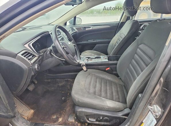 3FA6P0LU8HR287979 2017 FORD FUSION Gray Vista interior delantera