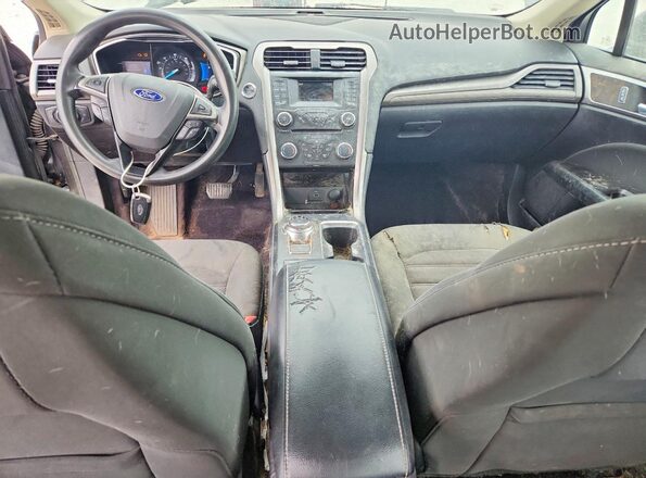 3FA6P0LU8HR287979 2017 FORD FUSION Gray Vista del salpicadero