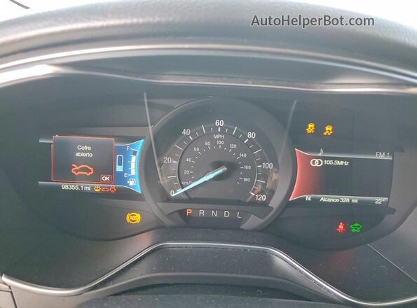 3FA6P0LU8HR302030 2017 FORD FUSION White 