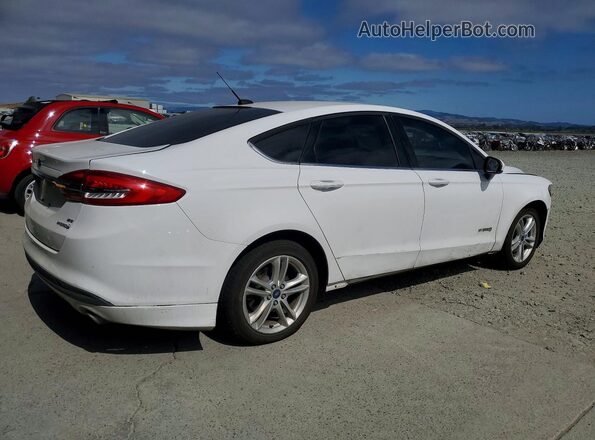 3FA6P0LU8JR133343 2018 FORD FUSION White 