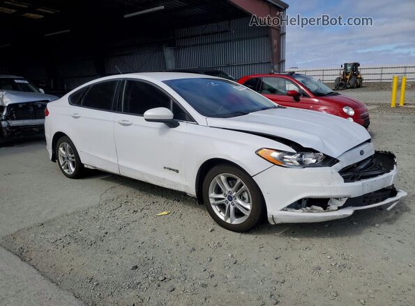 3FA6P0LU8JR133343 2018 FORD FUSION White 