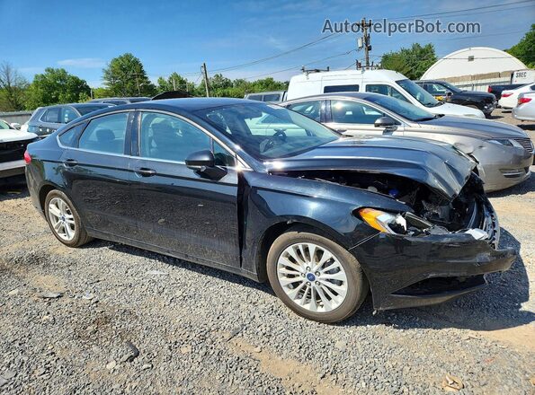3FA6P0LU8JR152622 2018 FORD FUSION Black Առջևի աջ