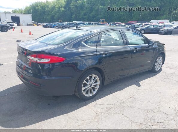 3FA6P0LU8KR258148 2019 FORD FUSION HYBRID Black Հետևի աջ