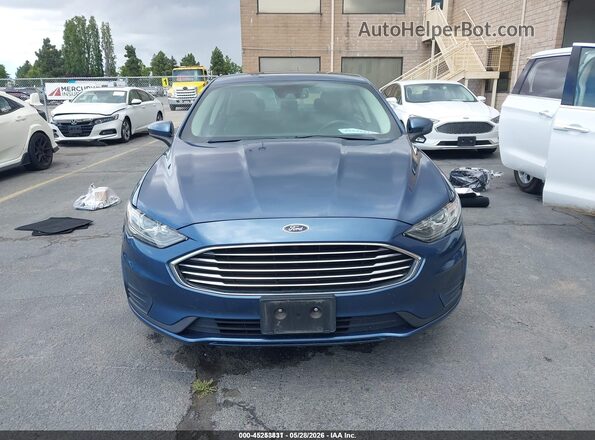 3FA6P0LU8KR274656 2019 FORD FUSION HYBRID Blue 