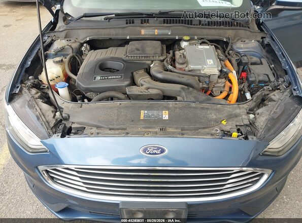 3FA6P0LU8KR274656 2019 FORD FUSION HYBRID Blue 