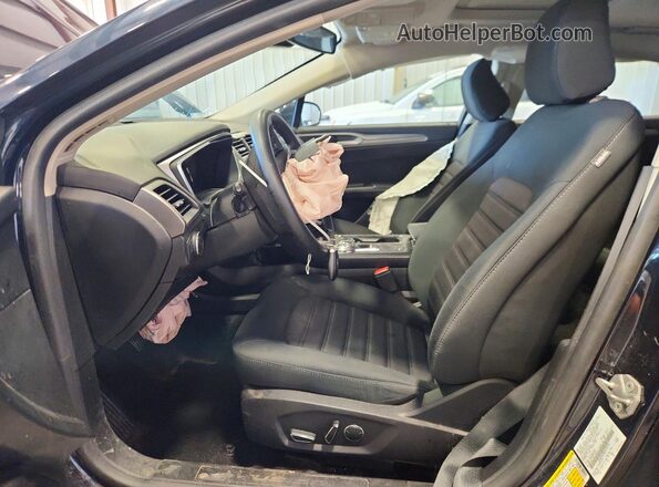3FA6P0LU8LR159122 2020 FORD FUSION Charcoal Front interior view